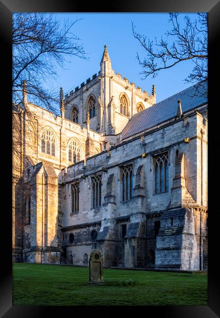 Ripon Cathedral North Yorkshire Framed Print by Tim Hill