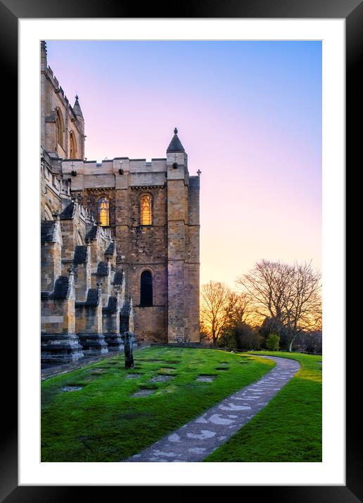 The Breathtaking Beauty of Ripon Cathedral Framed Mounted Print by Tim Hill