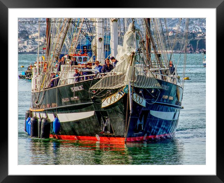 TS Royalist Coming Into Port 4  Framed Mounted Print by Peter F Hunt