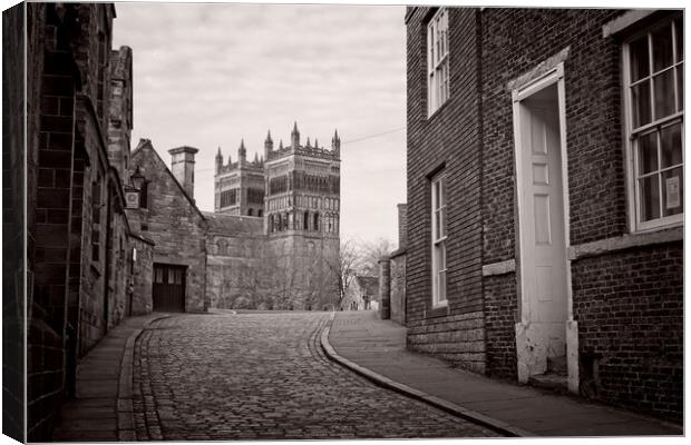 Majestic Durham Cathedral Canvas Print by Rob Cole