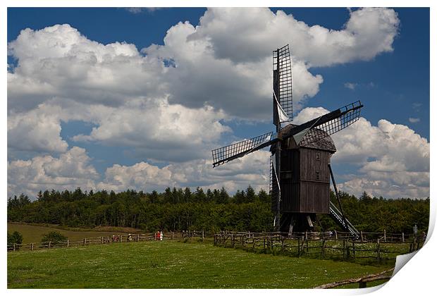 windmill Print by Thomas Schaeffer