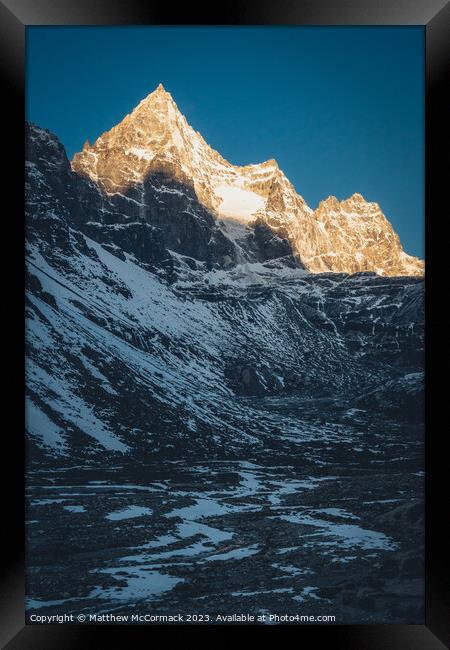 Outdoor mountain Framed Print by Matthew McCormack