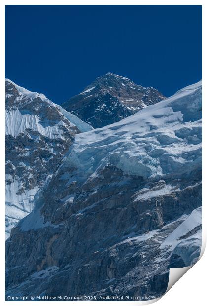 Everest Print by Matthew McCormack