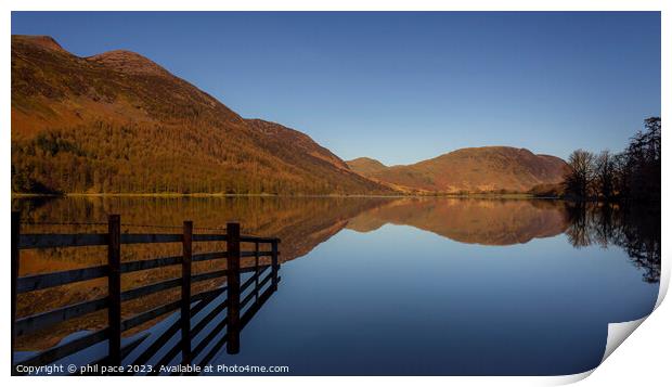 Buttermere Print by phil pace