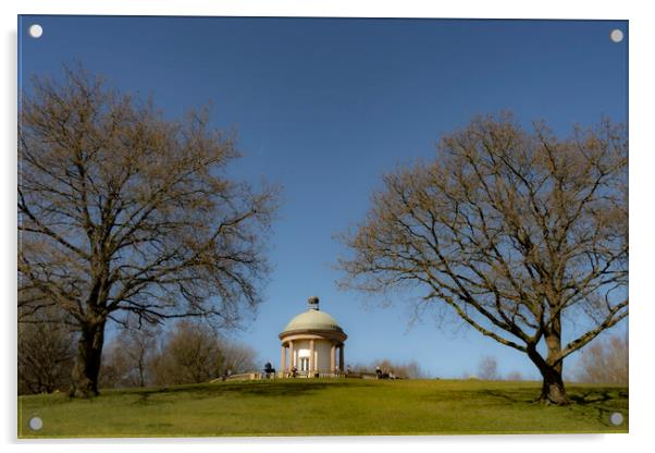 Heaton Park Temple 02 Acrylic by Glen Allen