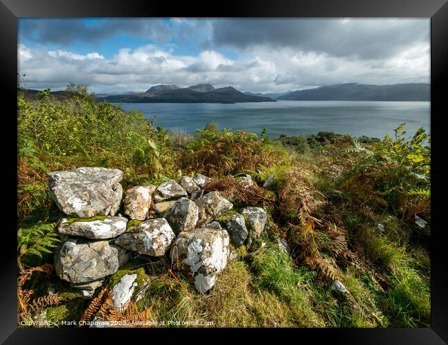 Scottish Highlands as seen from Leitir Fura on Skye Framed Print by Photimageon UK