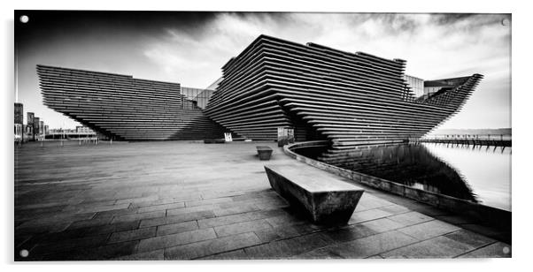 V&A Dundee Panorama Acrylic by Fraser Duff