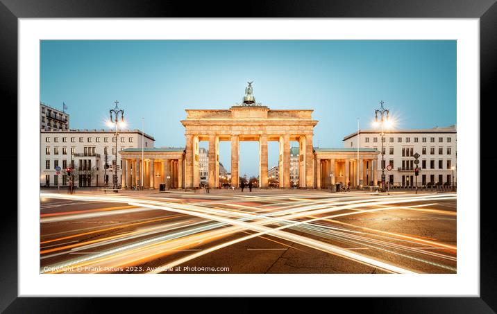 berlin Framed Mounted Print by Frank Peters