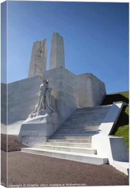 Canadian National Vimy Memorial, France Canvas Print by Imladris 