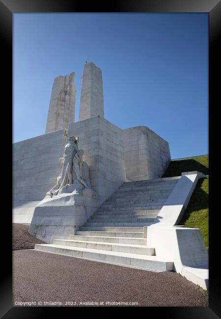 Canadian National Vimy Memorial, France Framed Print by Imladris 