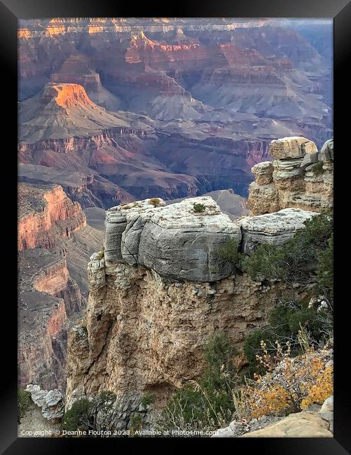 Stellar Sunrise at Grand Canyon Framed Print by Deanne Flouton