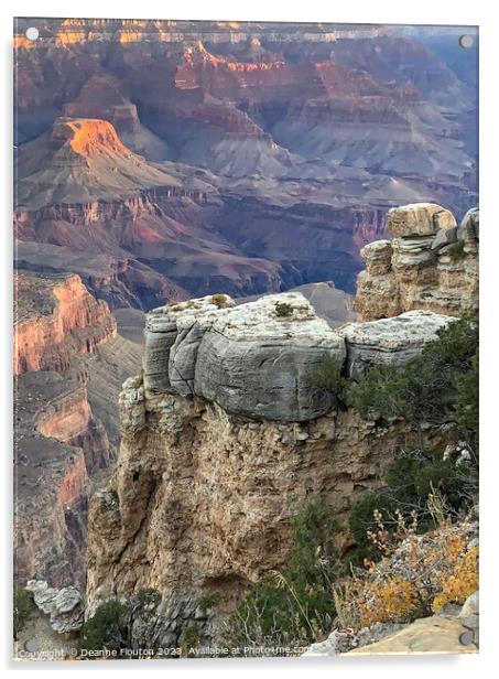 Stellar Sunrise at Grand Canyon Acrylic by Deanne Flouton