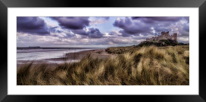 Bamburgh Castle Framed Mounted Print by Northeast Images