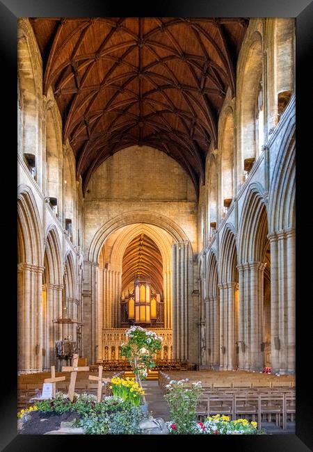 Ripon Cathedral Framed Print by Steve Smith
