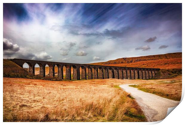 The Iconic Ribblehead Viaduct Print by Trevor Camp