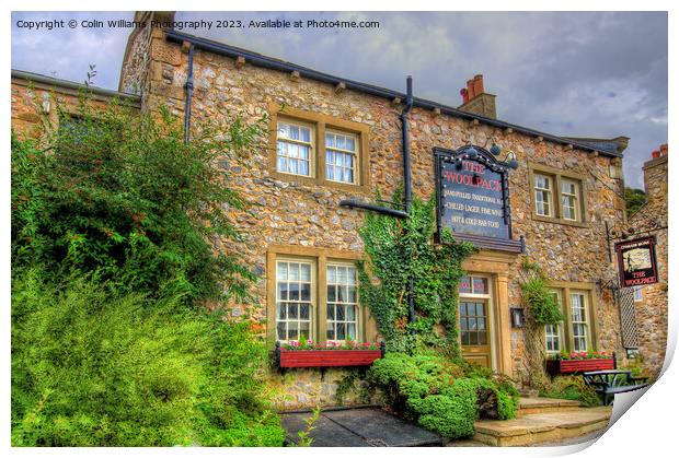 The Woolpack  Emmerdale Film Set Print by Colin Williams Photography