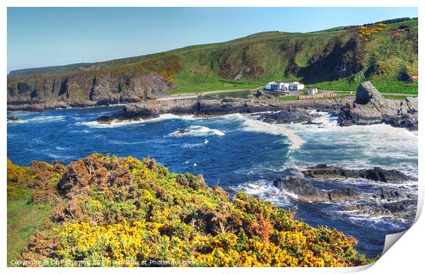 MacDuff Aberdeenshire Tarlair Outdoor Swimming Poo Print by OBT imaging