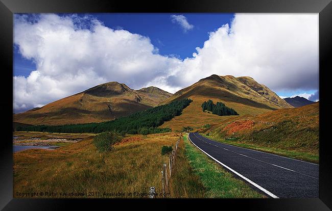 Scotland View Framed Print by R K Photography