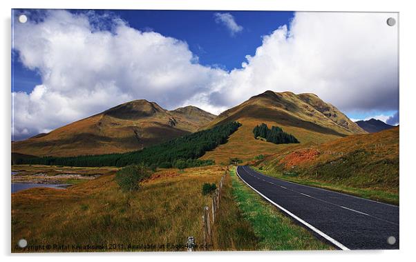 Scotland View Acrylic by R K Photography