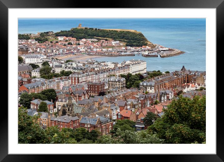 Scarborough South Bay Framed Mounted Print by Glen Allen