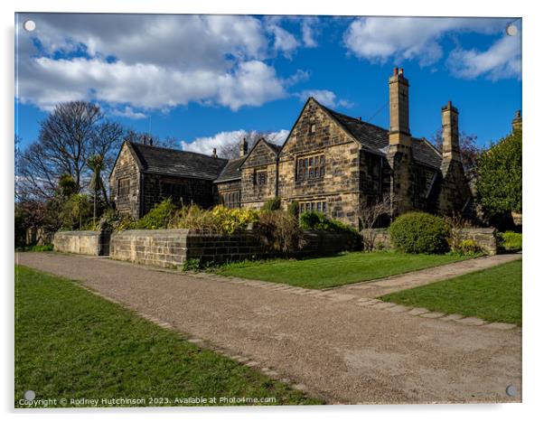 A Glorious Spring Day at Oakwell Hall Acrylic by Rodney Hutchinson