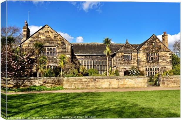 Majestic Oakwell Hall Canvas Print by Rodney Hutchinson