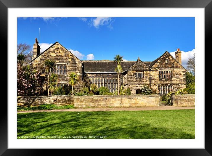 Majestic Oakwell Hall Framed Mounted Print by Rodney Hutchinson