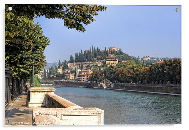 Verona View Acrylic by Colin Metcalf