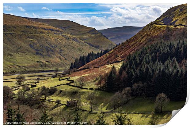 Swaledale Print by Matt Jackson