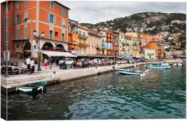 Villefranche sur Mer in France Canvas Print by Artur Bogacki