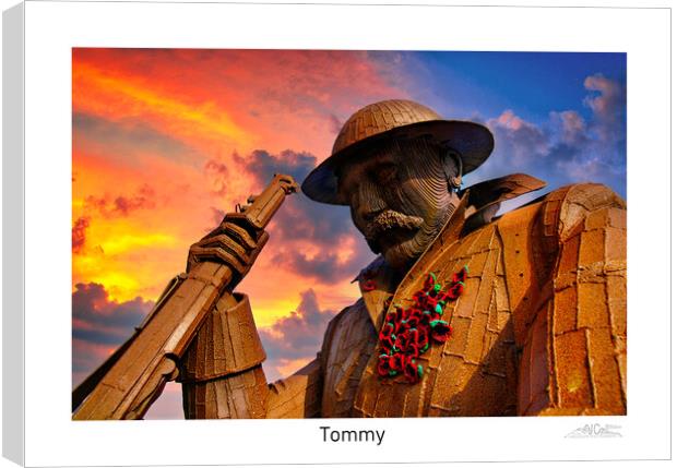 Tommy at Seaham  Canvas Print by JC studios LRPS ARPS