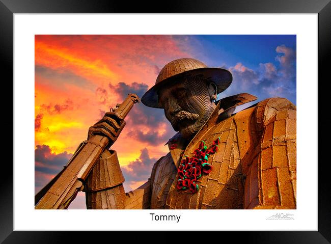 Tommy at Seaham  Framed Print by JC studios LRPS ARPS