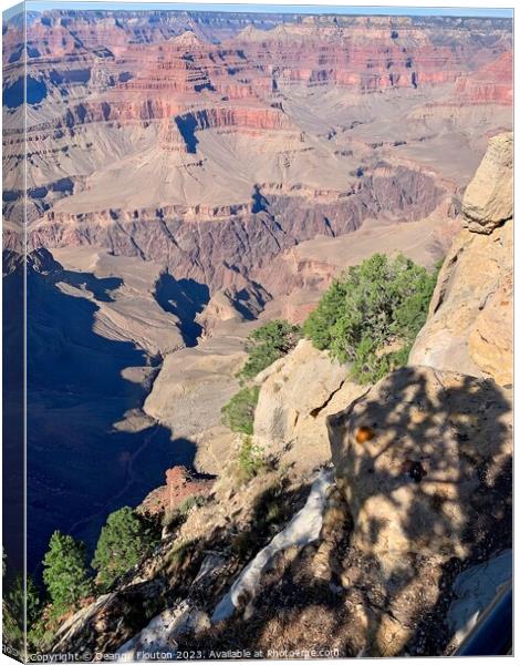 Magical Sunrise at Grand Canyon Canvas Print by Deanne Flouton