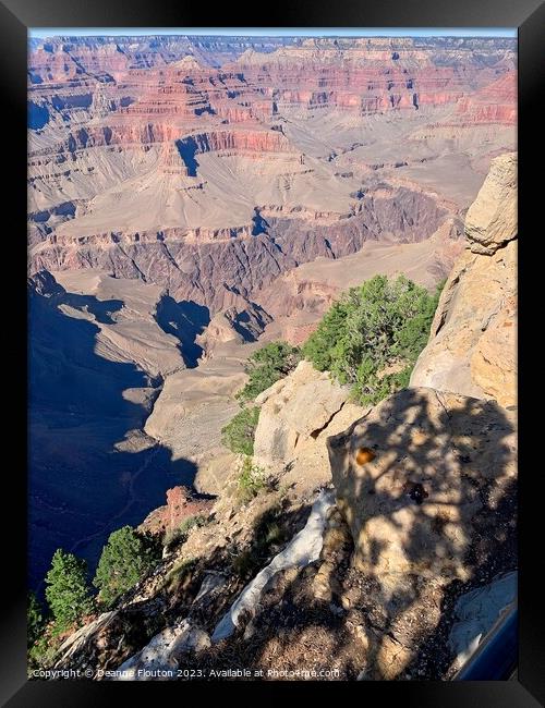 Magical Sunrise at Grand Canyon Framed Print by Deanne Flouton