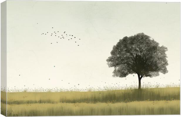 Plant tree Canvas Print by Bahadir Yeniceri
