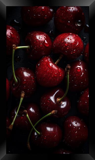 Cherries Framed Print by Bahadir Yeniceri