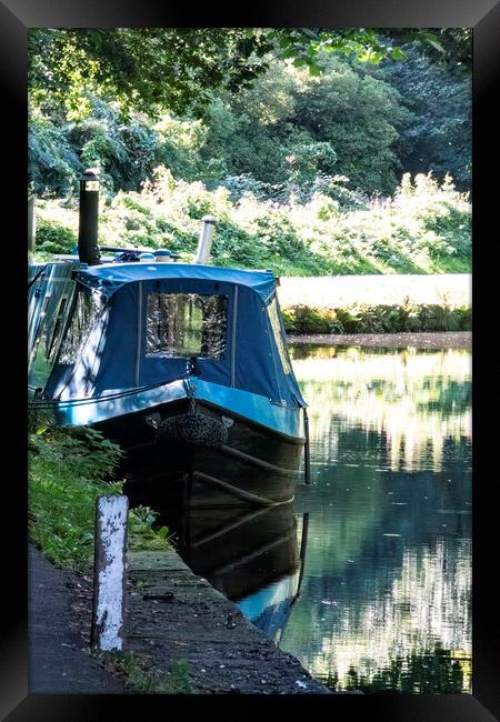 Moored Framed Print by Glen Allen