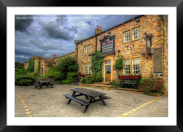 The Woolpack At Emmerdale 2 Framed Mounted Print by Colin Williams Photography