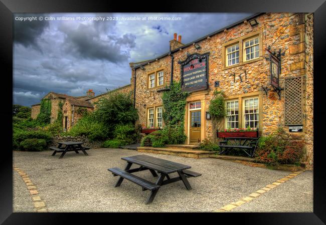 The Woolpack At Emmerdale 2 Framed Print by Colin Williams Photography