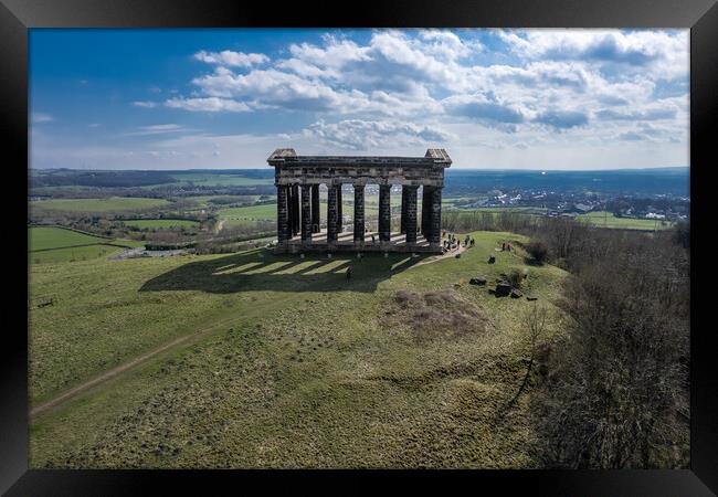 Penshaw Monument Framed Print by Apollo Aerial Photography
