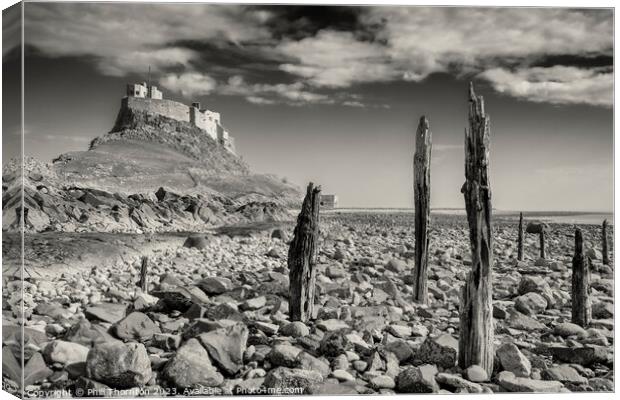Lindisfarne Castle, Holy Island, Northumberland No Canvas Print by Phill Thornton