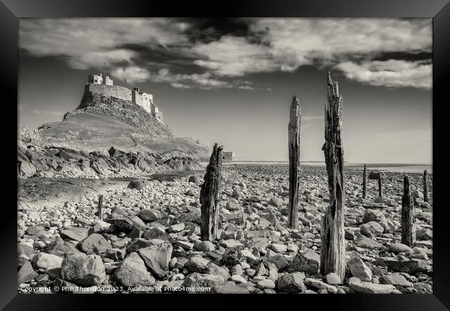 Lindisfarne Castle, Holy Island, Northumberland No Framed Print by Phill Thornton