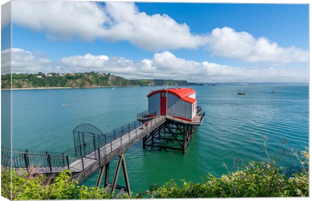 Historic Lifeboat Station Transformed Canvas Print by Tim Hill