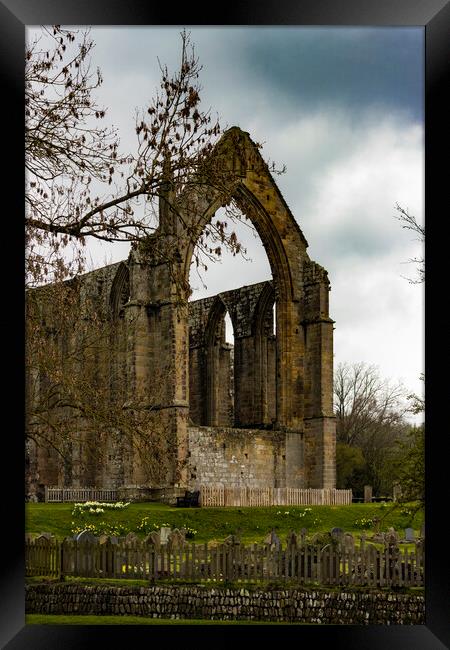 Bolton Abbey Ruins 03 Framed Print by Glen Allen