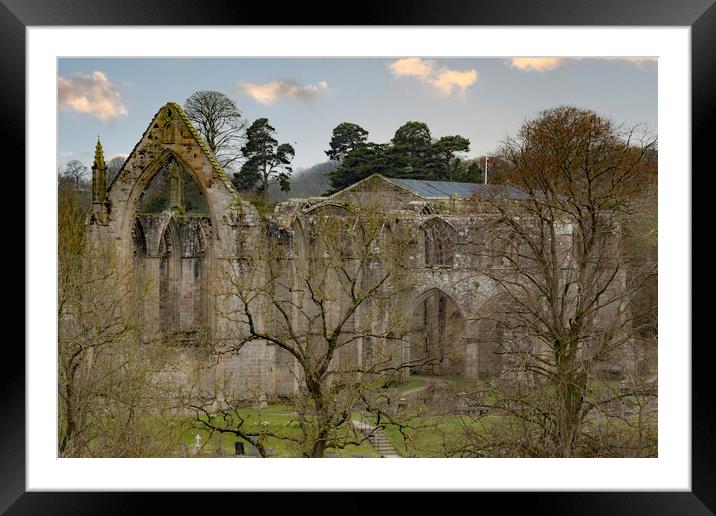 Bolton Abbey 02 Framed Mounted Print by Glen Allen