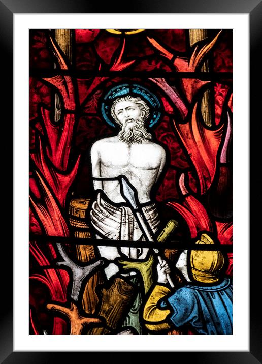 John 19:31-37 Framed Mounted Print by Glen Allen