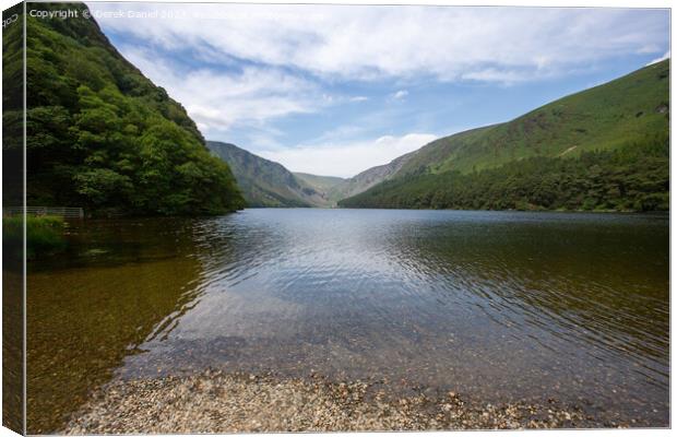 Majestic Glendalough Valley Canvas Print by Derek Daniel