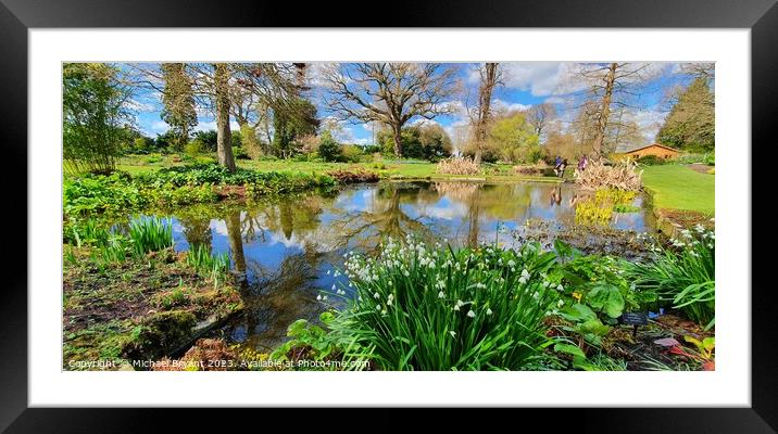 Beth chatto gardens Framed Mounted Print by Michael bryant Tiptopimage
