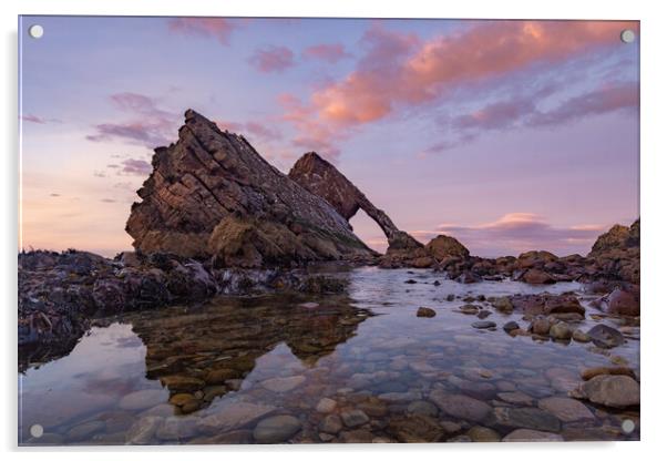 Bow fiddle rock tide pools Acrylic by Kevin Winter