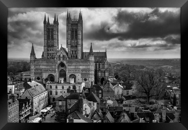 Timeless Beauty of Lincoln Cathedral Framed Print by Tim Hill